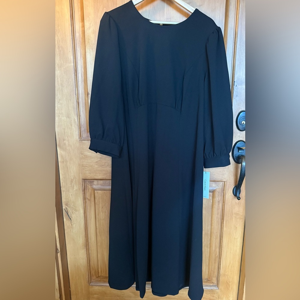 Calvin Klein classic black dress